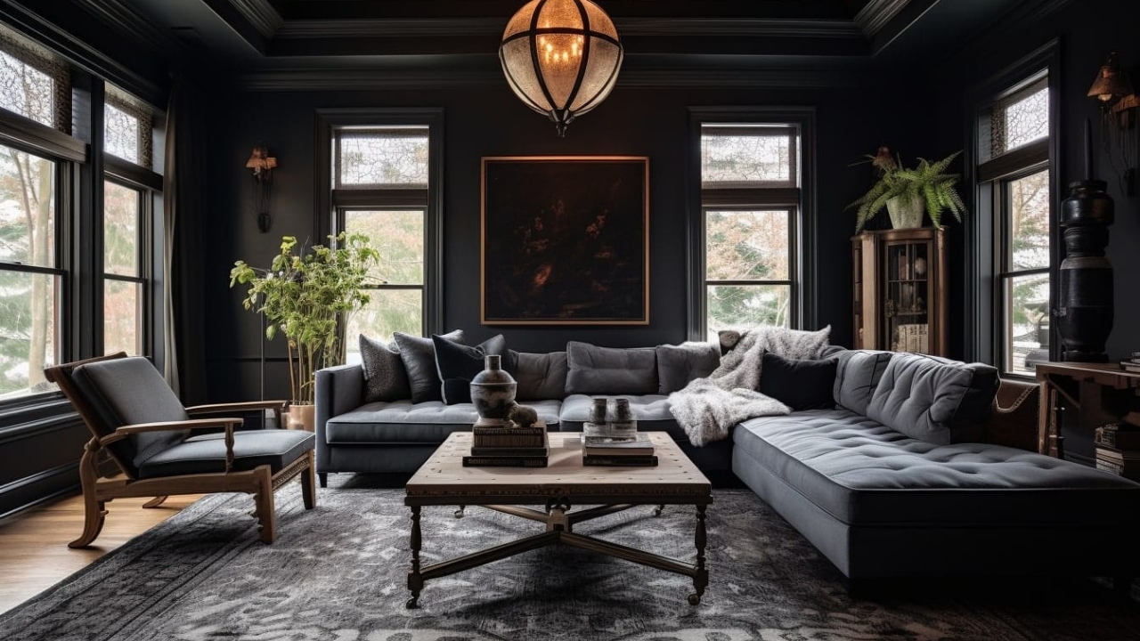 Modern Gothic interior design