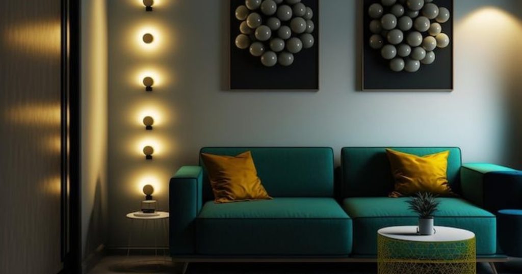 Trendy wall sconces for living rooms